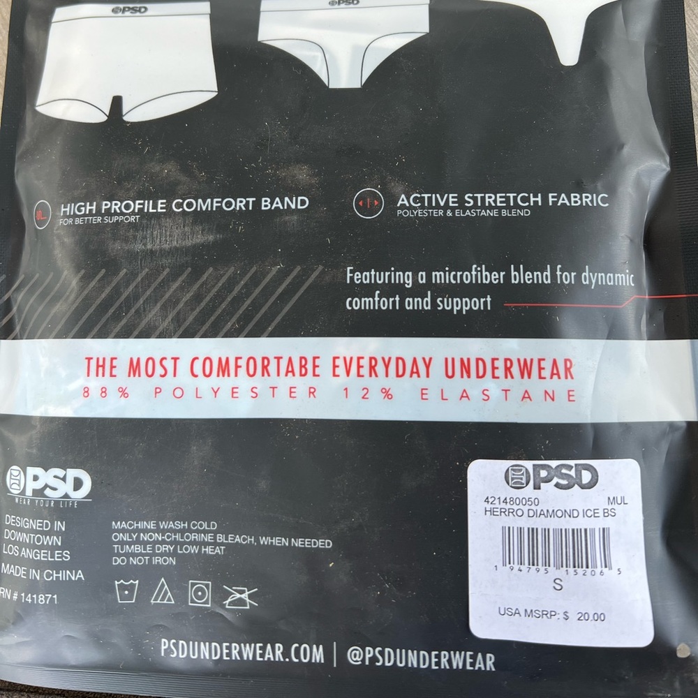PSD Women’s Underwear and Bra, size small